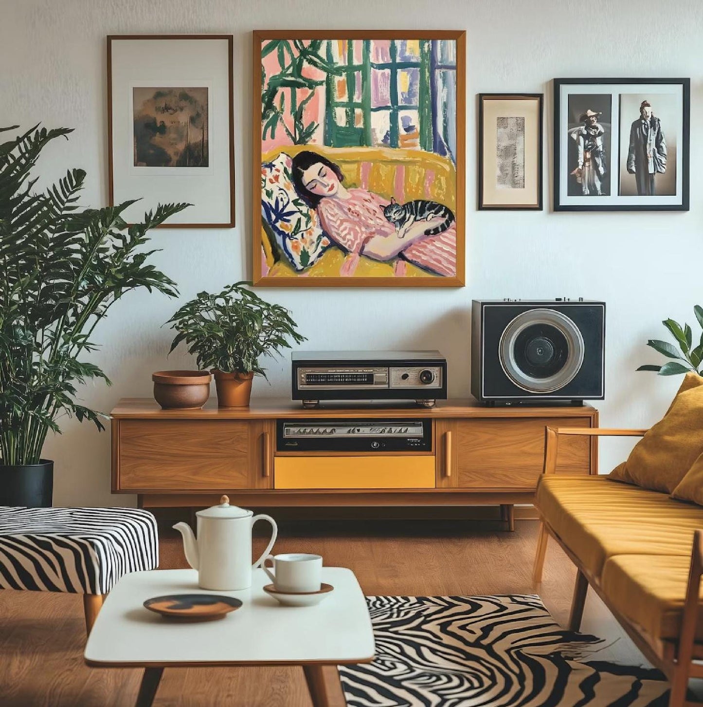 Henri Matisse Select Print | Eclectic Gallery Wall Art | Exhibition Matisse | Modern Maximalist Digital Poster | Printable Wall Art