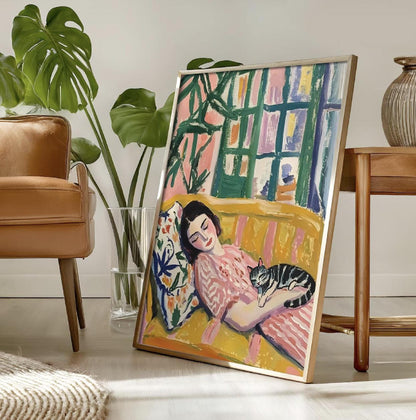 Henri Matisse Select Print | Eclectic Gallery Wall Art | Exhibition Matisse | Modern Maximalist Digital Poster | Printable Wall Art