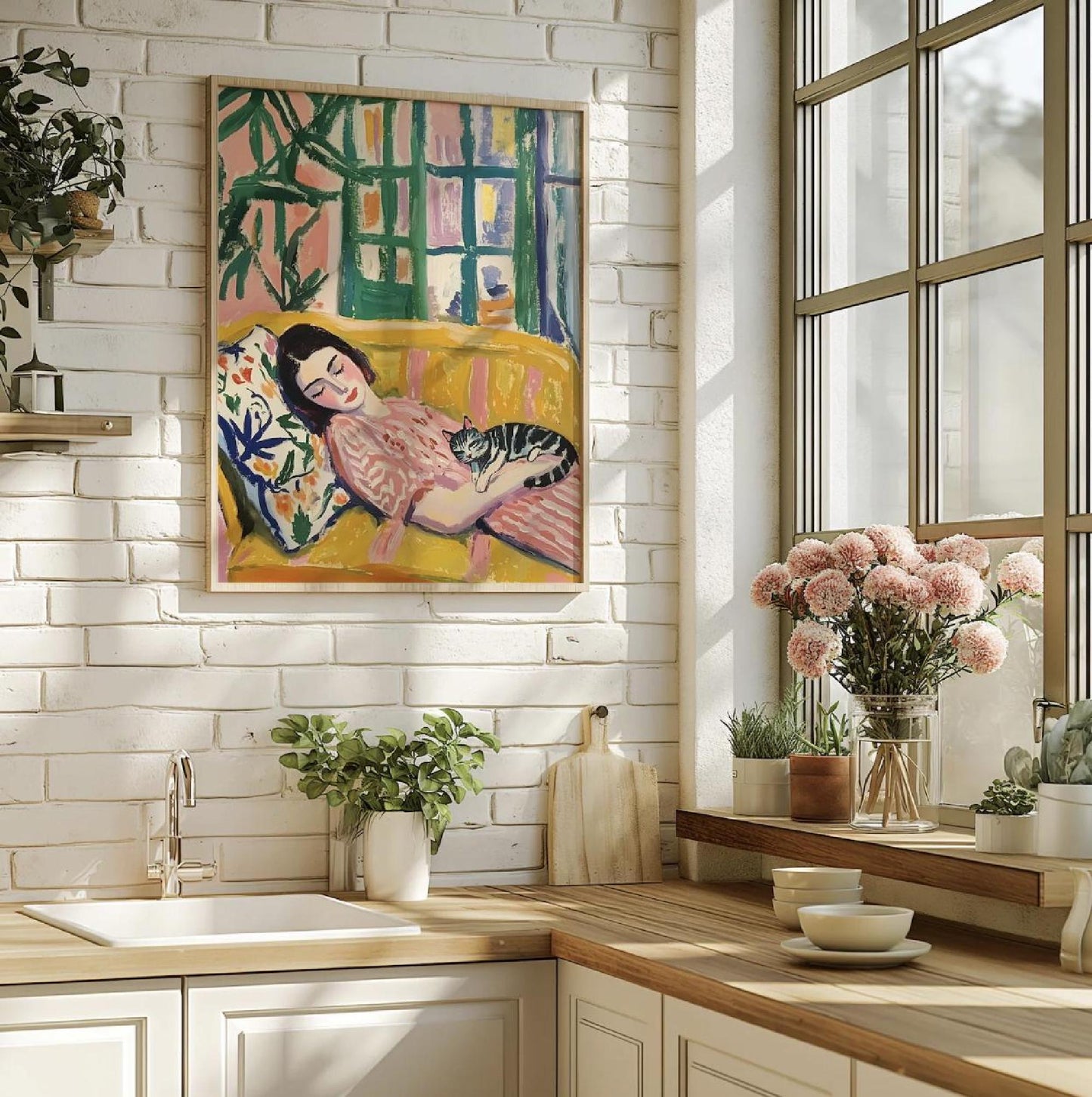 Henri Matisse Select Print | Eclectic Gallery Wall Art | Exhibition Matisse | Modern Maximalist Digital Poster | Printable Wall Art