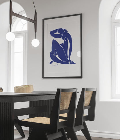 Matisse Blue Nude Art Print – Henri Matisse Nu Bleu Poster, Modern Wall Decor, Home Art Printable, Matisse Inspired Room Decoration