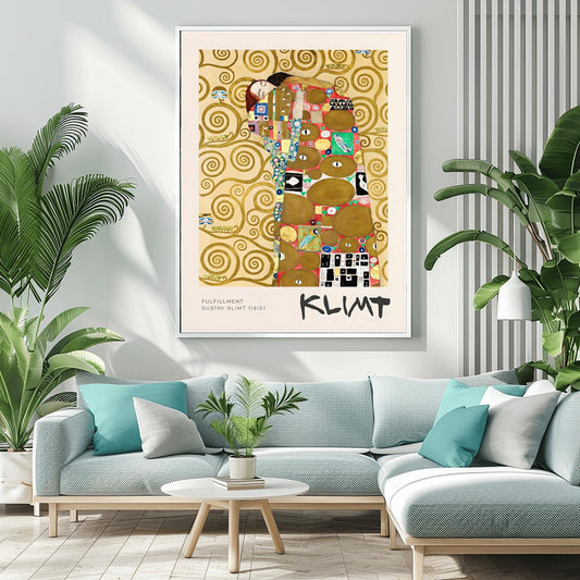 Gustav Klimt Print The tree of life Print Poster, Art Nouveau Golden Era Art, Premium Paper, Klimt Exhibition Wall Decor, Fine Art Print