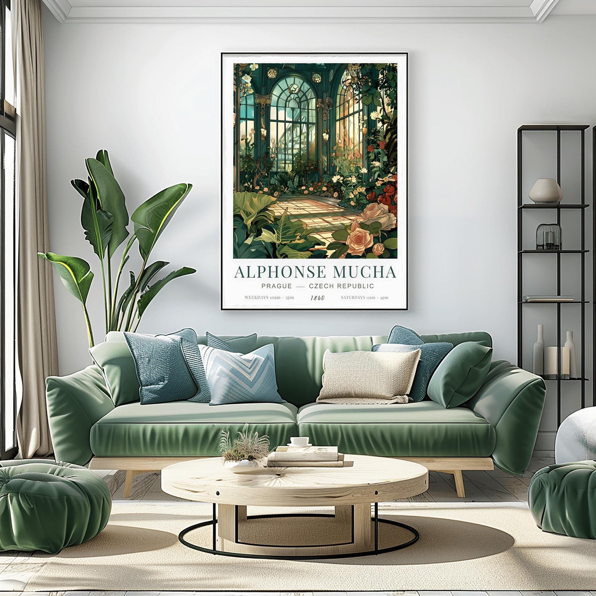 Alphonse Mucha | Alphonse Mucha Poster | Alphonse Mucha Print | Giclée Matte Art Poster Print | Art Nouveau Print | Art Noveau Poster