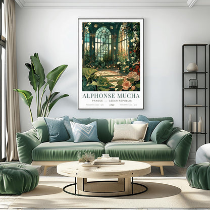 Alphonse Mucha | Alphonse Mucha Poster | Alphonse Mucha Print | Giclée Matte Art Poster Print | Art Nouveau Print | Art Noveau Poster