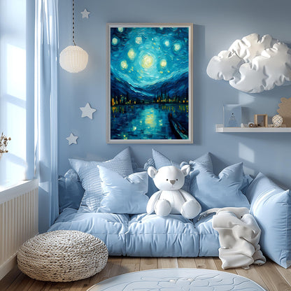 Vincent Van Gogh Poster - Modern Exhibition Wall Art, Van Gogh Print as Classic Art Painting, Impressionist Print as Trendy Home Decor