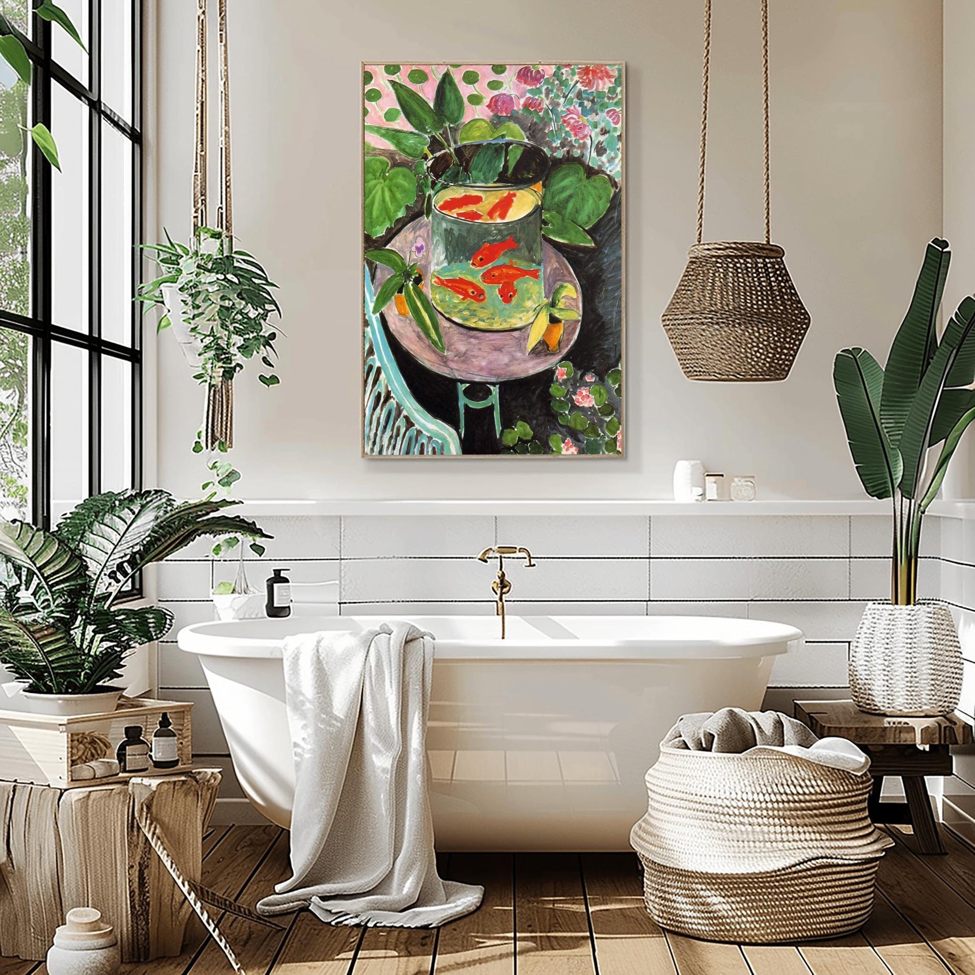 Henri Matisse Print, Goldfish Wall Art, Premium Giclée, Modern Art Painting, Framed or Unframed Home Decor, Aesthetic Art Lover Gift
