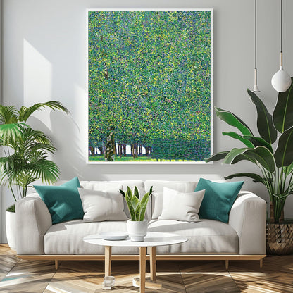 Gustav Klimt Print, The Park Wall Art, Premium Giclée, Art Nouveau Nature Painting, Framed or Unframed Home Decor, Eco-Friendly Art Gift