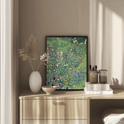 Gustav Klimt Print Italian Garden Landscape - Premium Giclée Wall Art, Classic Nature Painting Home Decor Poster