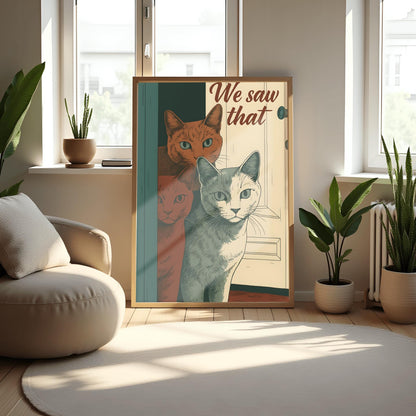 Funny Siamese Cat Bathroom Poster, Toilet Reading Cat Print, Humorous Pet Art, Quirky Home Decor, Cat Lover Gift, Bathroom Wall Art
