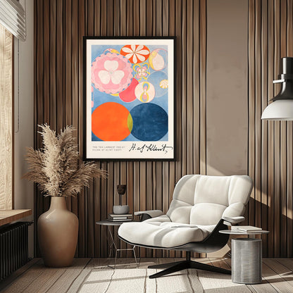 Hilma af Klint The Ten Largest No. 2, Abstract Flower Art Print, Spiritual Botanical Poster, Hilma af Klint Wall Art Modernist Gallery Decor